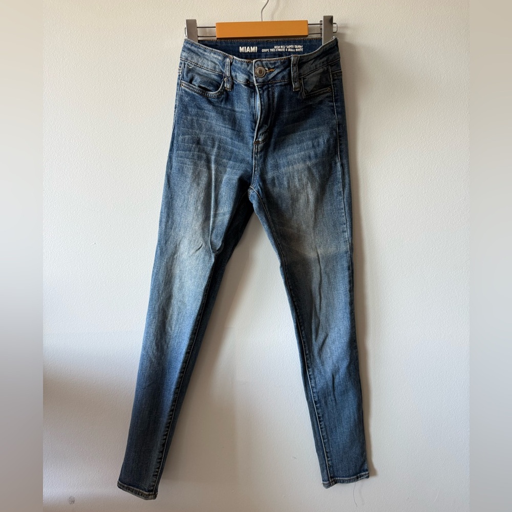 Miami Faded Blue Skinny Jeans